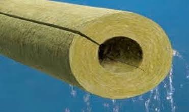 Rock wool pipe section mineral wool pipe
